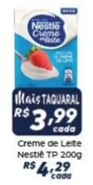 Supermercado Taquaral Creme de Leite Nestlé oferta