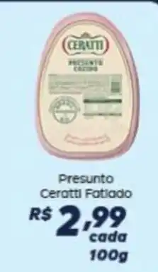 Supermercado Taquaral Presunto Ceratti Fatiado oferta