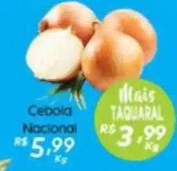 Supermercado Taquaral Cebola Nacional oferta