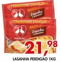 Barbosão Extra Supermercados Lasanha perdigão oferta