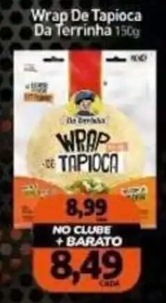 Rede Bom Lugar Wrap de tapioca da terrinha oferta