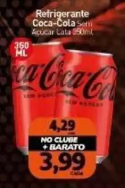Rede Bom Lugar Refrigerante Coca-Cola Sem Açúcar oferta