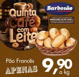 Barbosão Extra Supermercados Pão Francês oferta