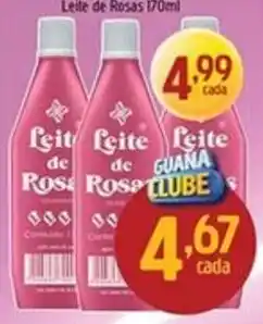 Supermercados Guanabara Leite de Rosas oferta