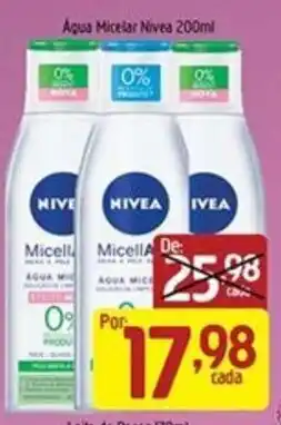 Supermercados Guanabara Água micelar nivea oferta
