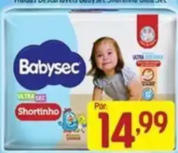 Supermercados Guanabara Babysec shortinho oferta