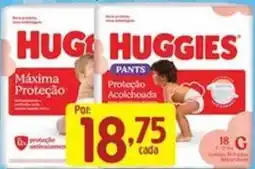 Supermercados Guanabara huggies pants oferta
