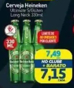 Rede Bom Lugar Cerveja Heineken Ultimate S/Gluten Long Neck oferta