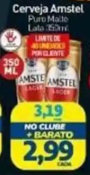Rede Bom Lugar Cerveja Amstel oferta