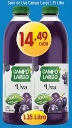 Supermercados Guanabara Suco de Uva Campo Largo oferta