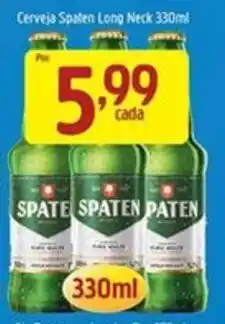 Supermercados Guanabara Cerveja spaten long neck oferta