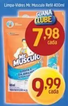 Supermercados Guanabara Limpavidros mr. musculo refil oferta
