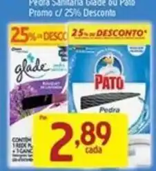 Supermercados Guanabara Pedra Sanitária Glade ou Pato oferta