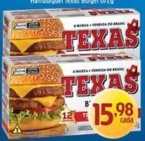 Hambúrguer texas burger
