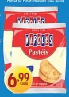 Supermercados Guanabara Massa para pastéis napóles oferta