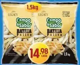 Supermercados Guanabara batata palito oferta