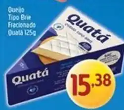 Supermercados Guanabara Queijo tipo brie fracionado quatá oferta