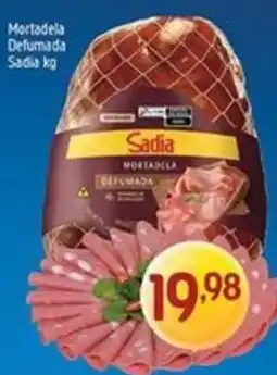 Supermercados Guanabara Mortadela Defumada Sadia kg oferta