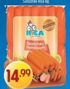 Supermercados Guanabara Salsichão Rica oferta
