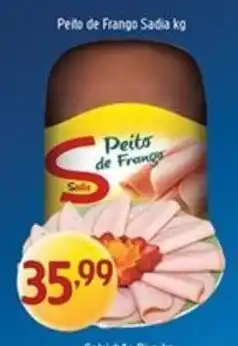 Supermercados Guanabara Peito de Frango Sadia kg oferta