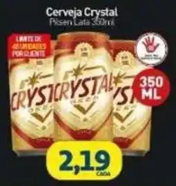 Rede Bom Lugar Cerveja Crystal Pilsen oferta