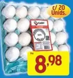Supermercados Guanabara Ovo branco oferta