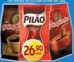 Supermercados Guanabara Café Pimpinela Trad. ou Golden ou Pilão Trad. oferta