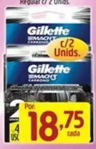 Supermercados Guanabara Gillette Mach3 Carregado oferta