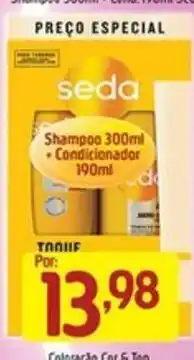 Supermercados Guanabara Shampoo seda oferta