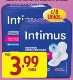 Supermercados Guanabara Intimus noturno extra proteção oferta