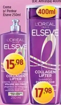 Supermercados Guanabara Creme p/ Pentear Elseve 250ml oferta
