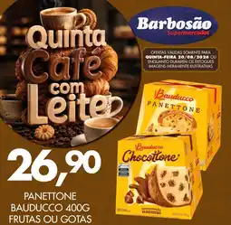 Barbosão Extra Supermercados Panettone Bauducco oferta