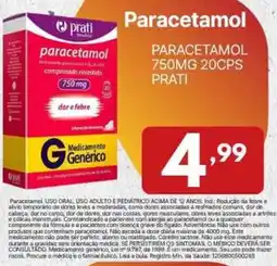 Rede Plus Supermercados Paracetamol oferta