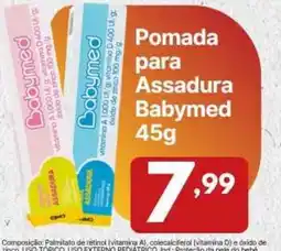Rede Plus Supermercados Pomada para Assadura Babymed oferta