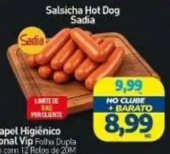 Rede Bom Lugar Salsicha Hot Dog Sadia oferta