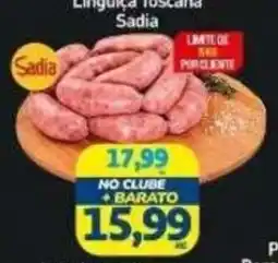Rede Bom Lugar Linguiça toscana sadia oferta