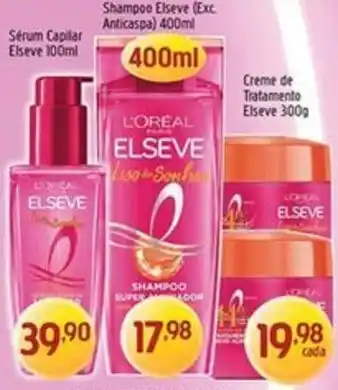 Supermercados Guanabara Shampoo Elseve oferta