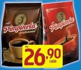 Supermercados Guanabara Café Pimpinela tradicional oferta