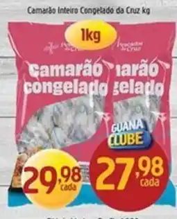 Supermercados Guanabara Camarão Inteiro Congelado Da Cruz oferta
