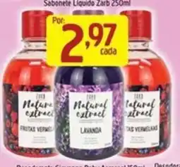 Supermercados Guanabara Sabonete liquido zarb oferta