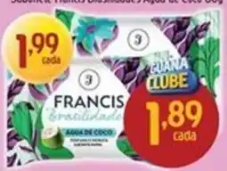 Supermercados Guanabara francis brasilidade água de coco oferta