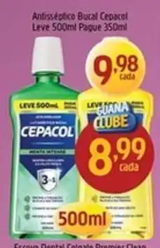Supermercados Guanabara Antisséptico Bucal Cepacol oferta