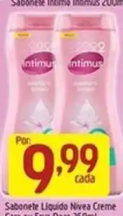 Sabonete liquido nivea creme