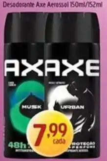 Supermercados Guanabara Desodorante axe aerosol oferta