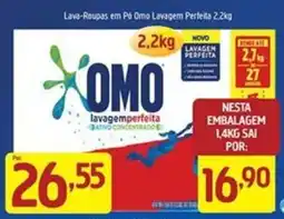 Supermercados Guanabara Lava-Roupas em Pó Omo Lavagem Perfeita oferta