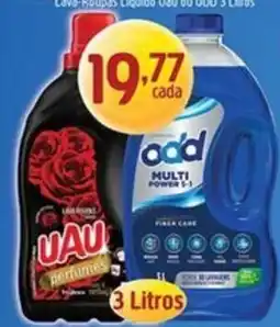 Supermercados Guanabara Lava-Roupas Líquido Uau ou Odd 3 Litros oferta