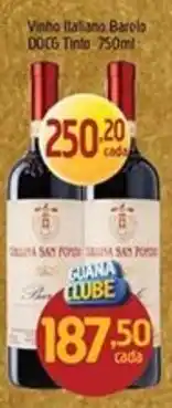 Supermercados Guanabara Vinho Italiano Barolo DOCG Tinto oferta