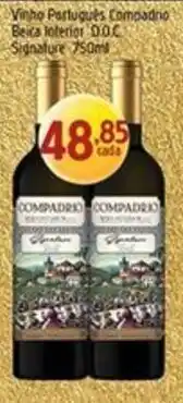Supermercados Guanabara Vinho Português Compadrio oferta