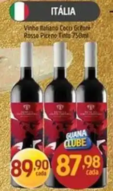 Supermercados Guanabara Vinho italiano cocc grifon rosso piceno tinto oferta