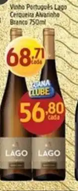 Supermercados Guanabara Vinho Português Lago Cerqueira Alvarinho Branco oferta